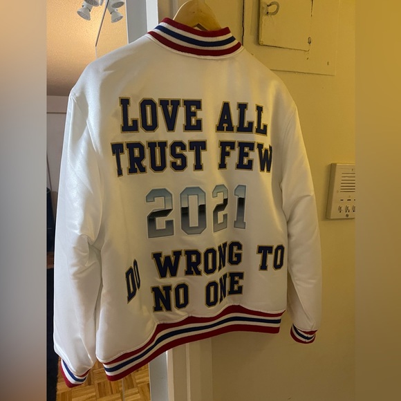 Supreme Mitchell & Ness Satin Varsity
Jacket - Picture 4 of 12